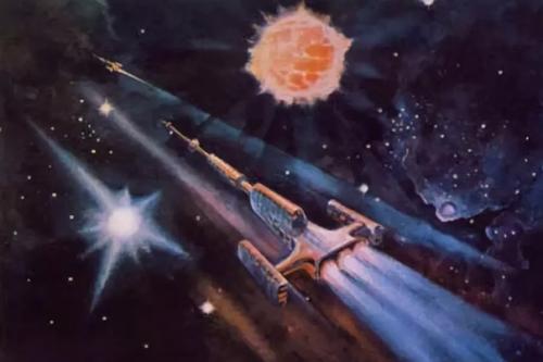 Картины советского космонавта алексея Леонова. 04