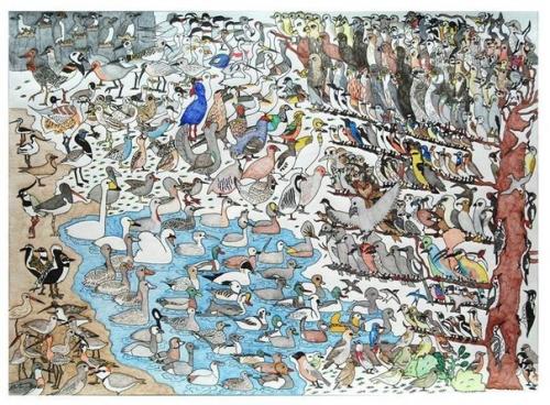 Искусство в себе: рисунки 10-летнего мальчика - аутиста Дэвида Барта.