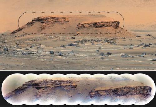 Астрономы подтвердили, что в месте посадки аппарата Perseverance на марсе когда-то были озеро и дельта реки. 01