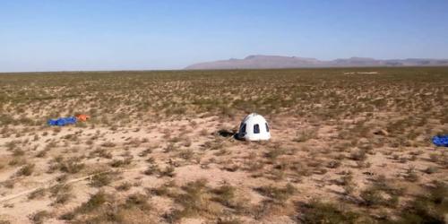 Джефф безос отправил в космос второй туристический экипаж - с актёром из Звёздного Пути. 02