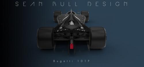 Bugatti 101p: формула-1 будущего от Шона булла. 03