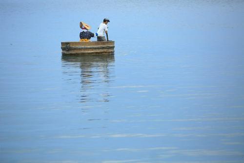 Японские лодки - тазики тараи бунэ. 01