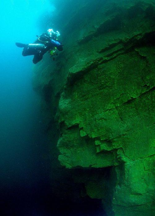 Голубое озеро (чирик - кёль) в Кабардино-балкарии.