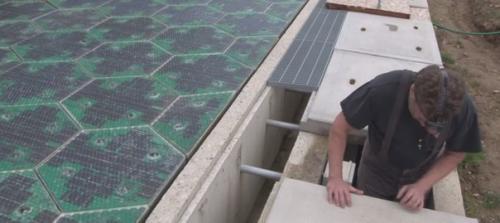 Дорожное полотно из солнечных панелей. 04