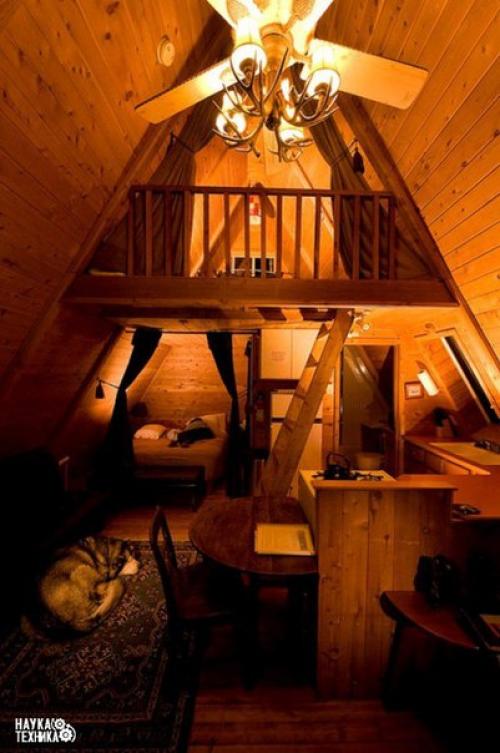 Проект дома, популярный в северной Америке. 07