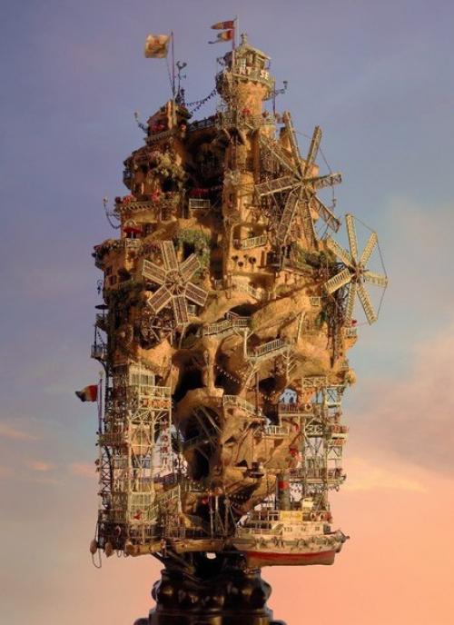 Миниатюрная архитектура от таканори айбы. 04