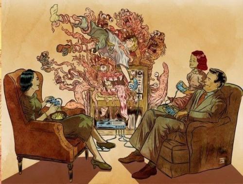 10 скандальных иллюстраций Рафаэля Альвареса, которые вы не забудете. 08