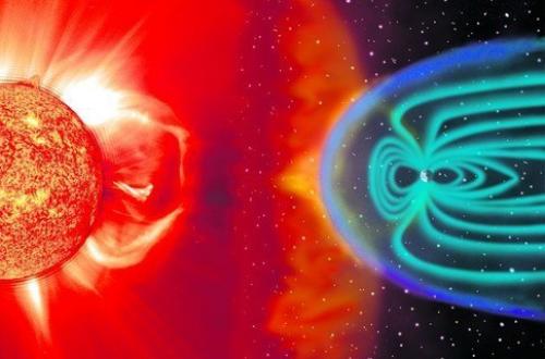 Солнечным супершторм.  Геомагнитная буря 1859 года - мощнейшая за историю наблюдений геомагнитная буря.