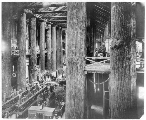 Самый большой сруб в истории из деревьев - великанов. 05 Самый большой сруб в истории из деревьев - великанов. 05