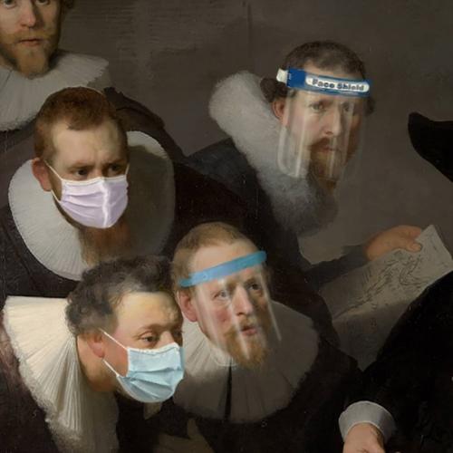 Оцените шедевр!  Урок анатомии доктора тульпа, Рембрандт, 1632 г. 02