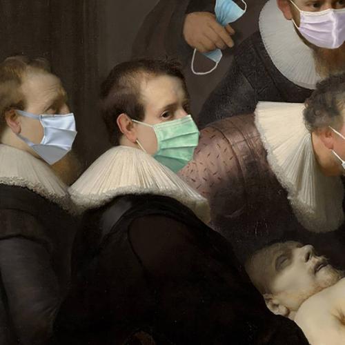 Оцените шедевр!  Урок анатомии доктора тульпа, Рембрандт, 1632 г. 01