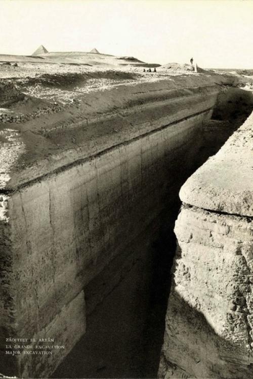 Пирамида Zawyet El Aryan: доказательство потерянной высокотехнологичной внеземной технологии? 01
