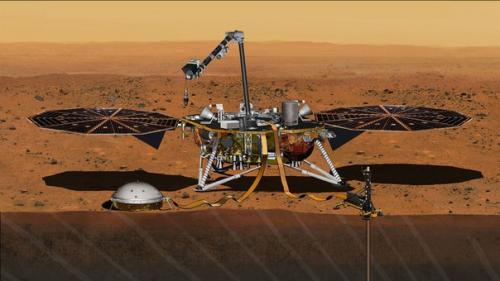 Наса на два года запуск марсианской миссии Mars Insight переносит.