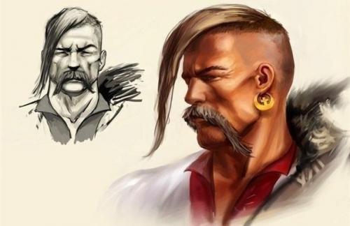 Почему запорожские казаки длинные чубы носили? 

