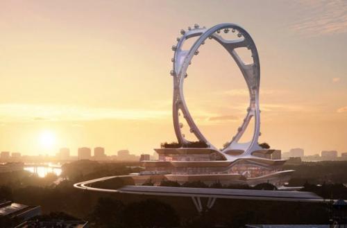 Самое высокое в мире колесо обозрения без спиц появится в южной Корее. 05 Самое высокое в мире колесо обозрения без спиц появится в южной Корее. 05