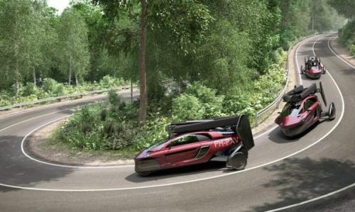 Компания PAL - V принимает предзаказы на летающие автомобили. 02