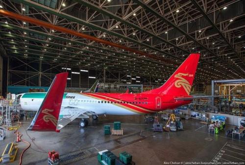 Как делают самолеты боинг. 09 Как делают самолеты боинг. 09