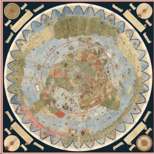 Таинственная карта Мира урбано монте. 01 Таинственная карта Мира урбано монте. 01