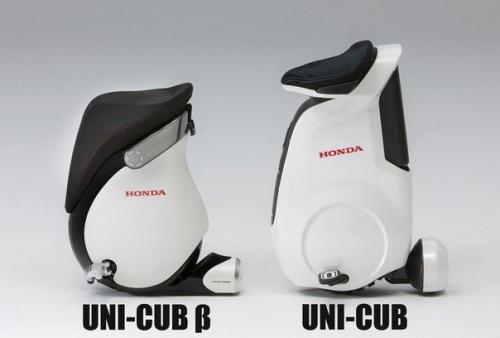 Японцы не перестают удивлять - компания Honda продемонстрировала необычный роботизированный стул UNI - CUB Beta. 04