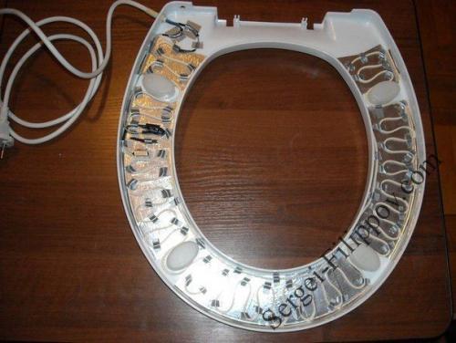 Стульчак для дачного туалета с подогревом. 05 Стульчак для дачного туалета с подогревом. 05