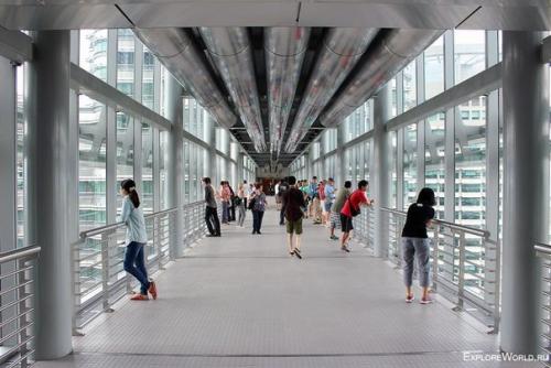 Мост башен петронас в Малайзии. 01