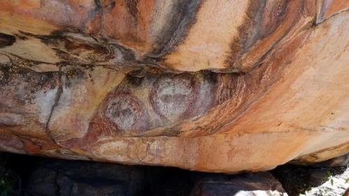 Петроглифы на плато Митчелл (Wandjina Kulumburu Paintings), Австралия. 02 Петроглифы на плато Митчелл (Wandjina Kulumburu Paintings), Австралия. 02