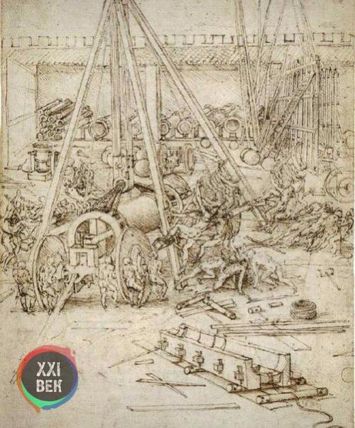 Работы леонардо да Винчи. 01