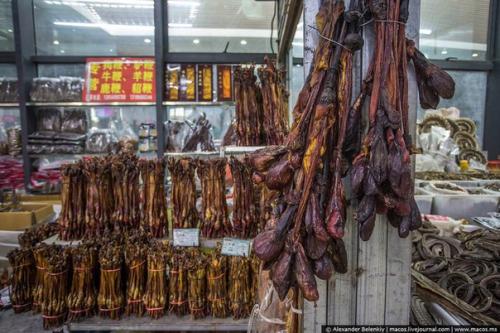 Магазин сушеных пенисов в Китае. 03 Магазин сушеных пенисов в Китае. 03