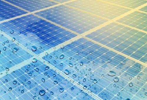 Новые солнечные панели электричество во время дождя вырабатывают. Новые солнечные панели электричество во время дождя вырабатывают.