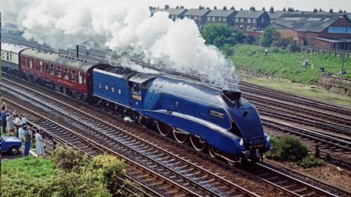 Mallard - самый быстрый в мире паровоз. 03