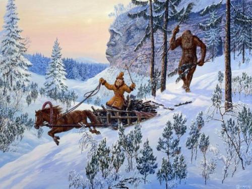 Снежный Человек в Карелии! Снежный Человек в Карелии!