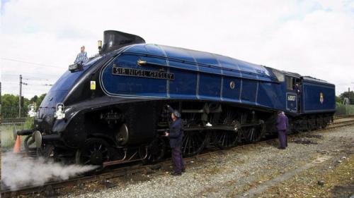 Mallard - самый быстрый в мире паровоз. 01