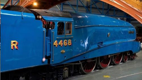 Mallard - самый быстрый в мире паровоз. 04