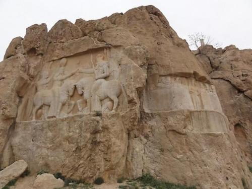 Накше - Рустам.  Гробница персидских королей. 02