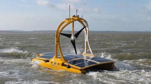 Автономный катамаран отправился исследовать кельтское море. Автономный катамаран отправился исследовать кельтское море.
