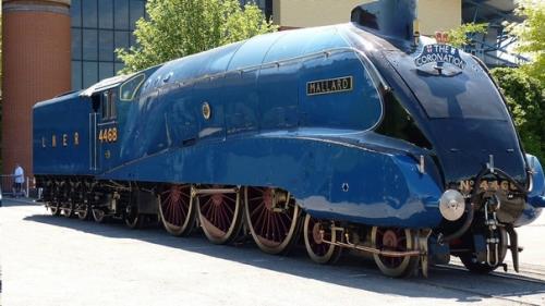 Mallard - самый быстрый в мире паровоз. 02