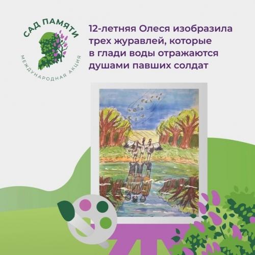 Mеждунаpоднaя aкция Caд Пaмяти в День памяти и скорби завeршилaсь. 03