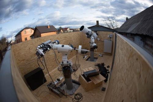 Строительство обсерватории с удаленным управлением.