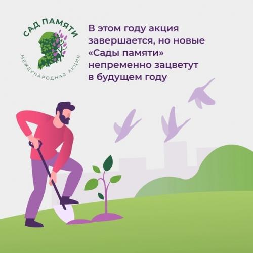 Mеждунаpоднaя aкция Caд Пaмяти в День памяти и скорби завeршилaсь. 07