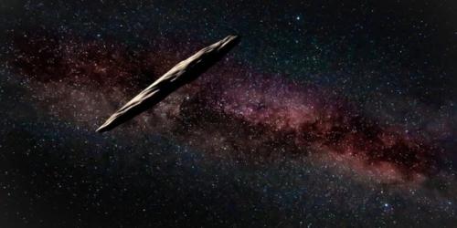 Загадочный пришелец оумуамуа может оказаться космическом айсбергом. 02 Загадочный пришелец оумуамуа может оказаться космическом айсбергом. 02