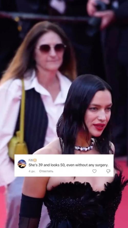 Обсуждения вокруг Ирины шейк продолжаются, и даже зарубежные комментаторы высказывают мнения в аккаунте Vogue. 04