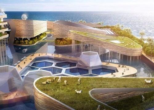 Проект плавучего города Атлантис. 06