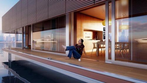 Новый плавающий дом для настоящих ценителей роскоши. 05 Новый плавающий дом для настоящих ценителей роскоши. 05