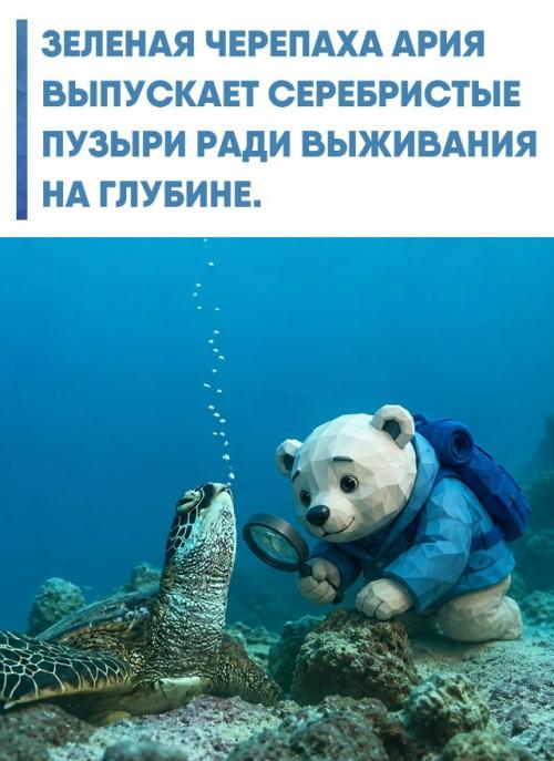 Застывшее среди коралловых рифов тело кажется медитирующим, но струйка воздуха изо рта выдает сложный процесс борьбы с плавучестью.  