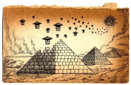 Пирамиды в древнем Египте при помощи звуковой левитации строили. 01 Пирамиды в древнем Египте при помощи звуковой левитации строили. 01