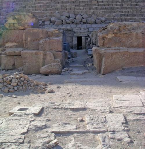 Удивительная пирамида микерина в Гизе. 05 Удивительная пирамида микерина в Гизе. 05