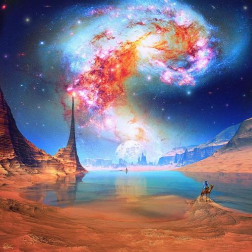 Завораживающие Арты туманностей и галактик. 01