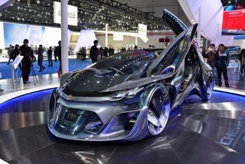 Автомобиль будущего.  Chevrolet - FNR: электрошок разума. 05