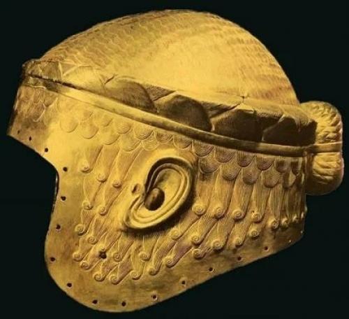 Золотой шлем мескаламдуга. 01 Золотой шлем мескаламдуга. 01
