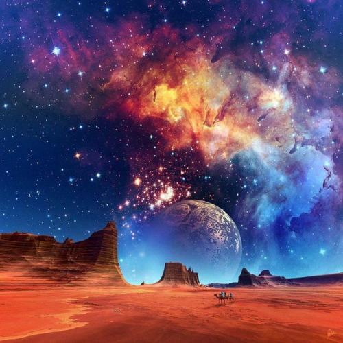 Завораживающие Арты туманностей и галактик. 03